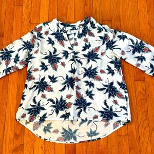 Carve designs organic cotton tunic with v neck